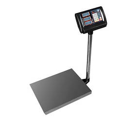 Торгові ваги Grunhelm GSC-301S підлогові мережеві максимальна вага 300 кг металеві платформа 400х500 мм