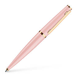 Ручка кулькова OttoHutt серії Design 06 Ballpoint Pen Shine Rose Rosegold, корпус рожевий / рожеве золото, 946203