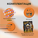 Картина за номерами Скрудж Макдак 40*50 см з фарбами металік, складність 3/5, бізнес тематика LW3479, фото 3