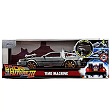 Машинка металева Jada Назад у майбутнє 3 Машина часу, фото 8