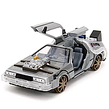 Машинка металева Jada Назад у майбутнє 3 Машина часу, фото 5