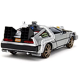 Машинка металева Jada Назад у майбутнє 3 Машина часу, фото 3