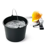 Відро пластикове 12 літрів для будівництва та ремонту переноска рідин і сипучих матеріалів