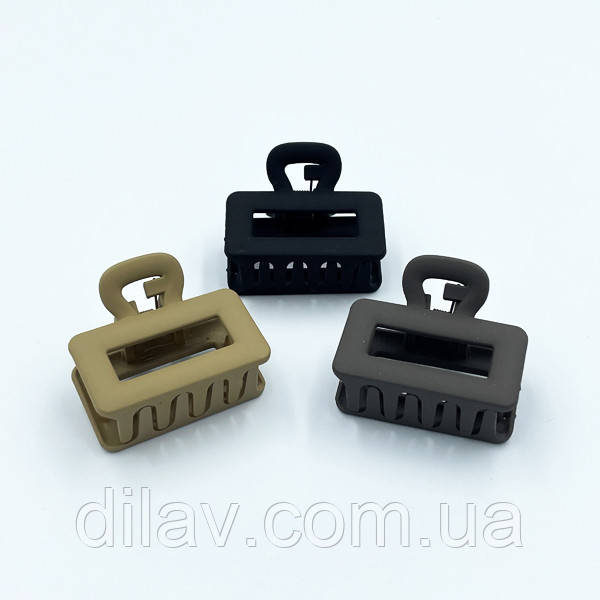 Заколка краб,  упаковка 12штук 4см, фото 1