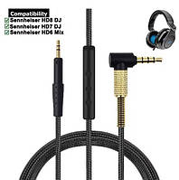 Прямий кабель для навушників Sennheiser HD 6 MIX HD 7 DJ HD 8 DJ HD515