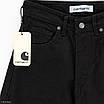 Чоловічі широкі джинси Carhartt чорні, вільний крій, Y2K стиль, преміальна якість., фото 5