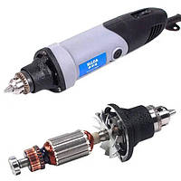 Дремель бормашина дриль для шліфування свердління різання потужний 400 Вт 28000 об/хв