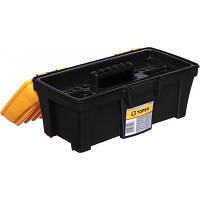 Ящик для инструментов компактный легкий для домашних мастеров и профессионалов для организации инструментов BROWN