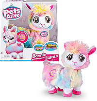 Інтерактивна танцююча Лама Райдужна Бонні Pets Alive Rainbow Bonnie The Booty Shakin Llama