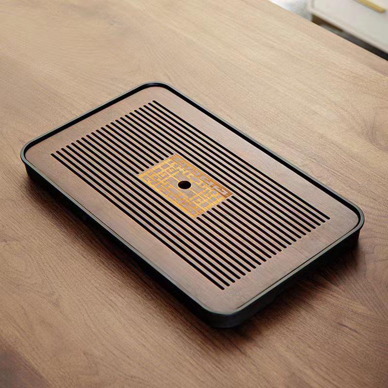 🌿 Бамбукова чабань з гравіюванням — 36×24 см, фото 1