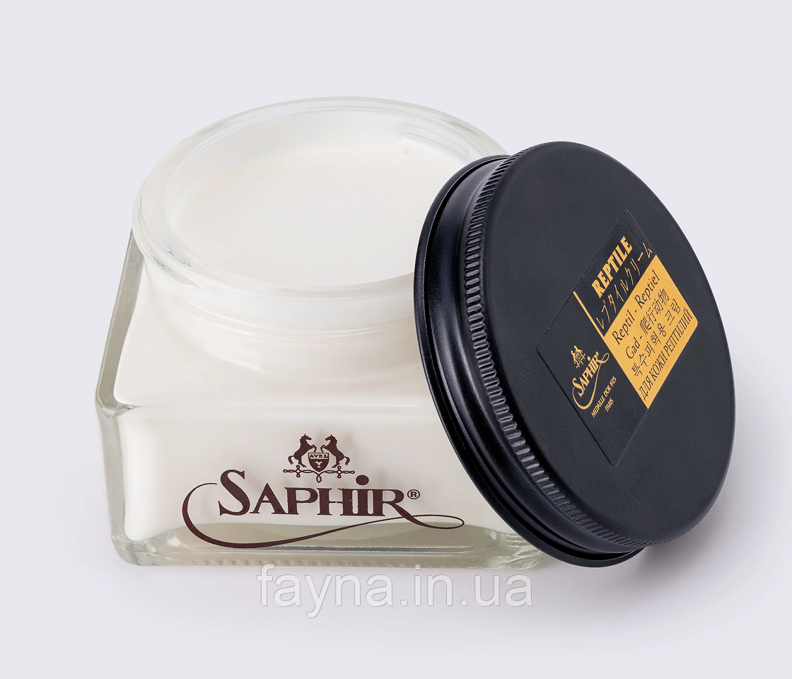 Крем для шкіри рептилій Saphir Medaille Reptile, 75 мл, фото 1