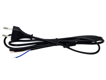 Шнур мережевий з вілкою 2х0.75 TCom мідний, 1.8м