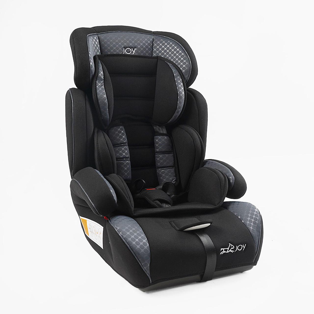 Універсальне дитяче автокрісло JOY 4771-03 чорне 9-36 кг, фото 1