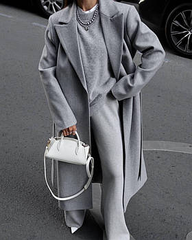 Пальто жіноче кашемірове тепле з підкладкою на синтепоні 150