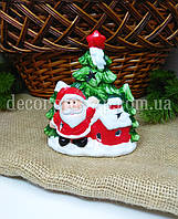 Новорічна керамічна композиція. 11*14см