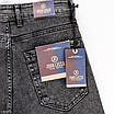 Чоловічі класичні джинси John Lucca сірі, фото 6