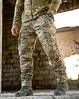 Зимові тактичні штани perserk мультикам Штани на флісі мультикам Форма ЗСУ Теплі штани для військовиХ