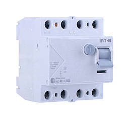 Пристрій захисного відключення ПЗВ xPole Home HNC 4P 40A, 30mA, тип АC, EATON, 194694