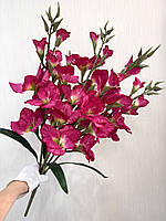 Неймовірний букет з пʼяти великих гладіолусів ( Premium, 77 см ), фото 4