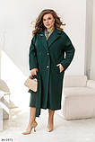 Стильне жіноче пальто №2490-шоколадний, фото 7