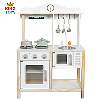 Дитяча дерев’яна кухня «Щасливий шеф» + аксесуари