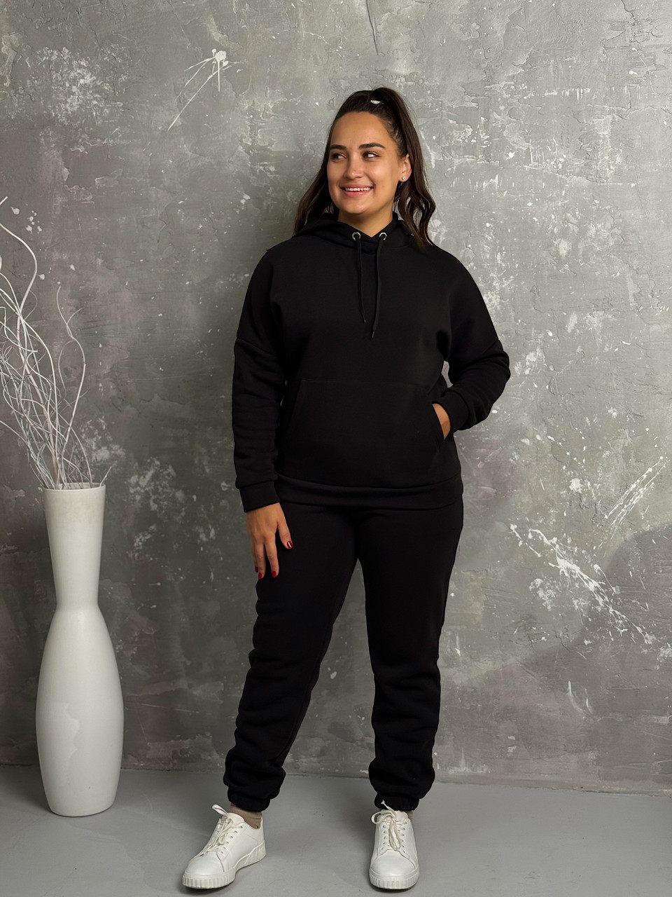 Жіночий костюм спортивний "WhyNot" Батал, фото 1