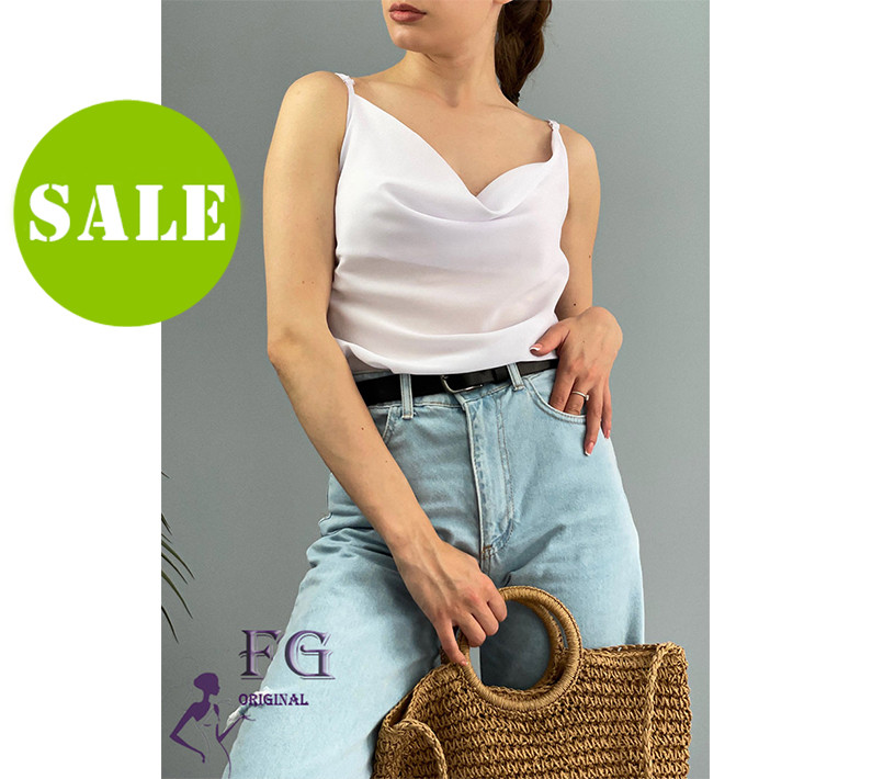 Літня блузка на тонких бретельках "Argo", фото 1