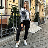 Демісезонний костюм у смужку "Delight" Батал, фото 6