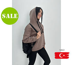 Жіночий теплий худі з капюшоном "Basic" Туреччина Батал