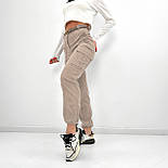 Жіночі вельветові штани карго "Urban" Батал, фото 5