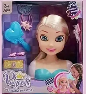 Лялька-голова Frozen (Холодне Серце) для зачісок і макіяжу(2615-), фото 1