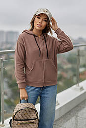 Тепла кофта худі оверсайз жіноча "Glen" Норма та батал