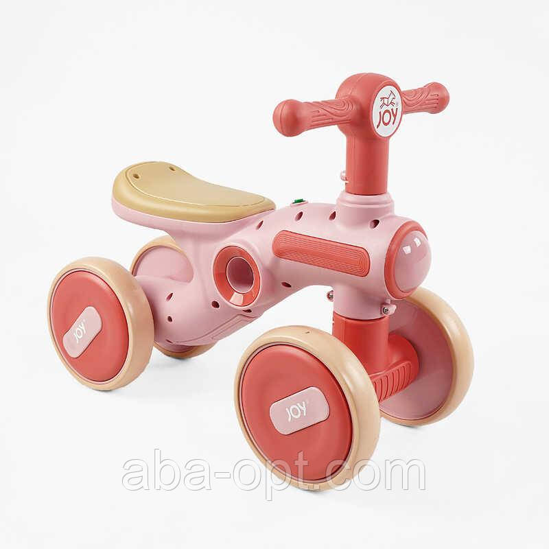 Велобіг 4-х колісний JOY TL-89-367 (1) колеса 6’’ PU, рама пластикова, УКРАЇНСЬКЕ ОЗВУЧУВАННЯ та підсвічування, в коробці, фото 1