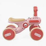 Велобіг 4-х колісний JOY TL-89-367 (1) колеса 6’’ PU, рама пластикова, УКРАЇНСЬКЕ ОЗВУЧУВАННЯ та підсвічування, в коробці, фото 2