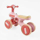 Велобіг 4-х колісний JOY TL-89-367 (1) колеса 6’’ PU, рама пластикова, УКРАЇНСЬКЕ ОЗВУЧУВАННЯ та підсвічування, в коробці, фото 3