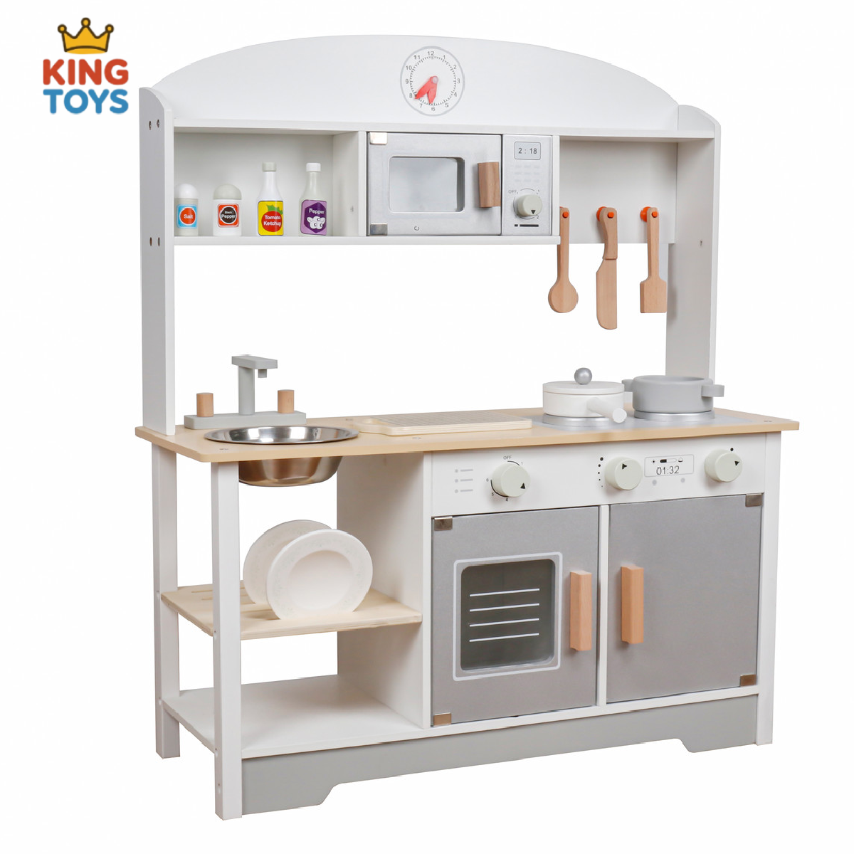 Дитяча дерев’яна кухня «Мрія шефа» + аксесуари