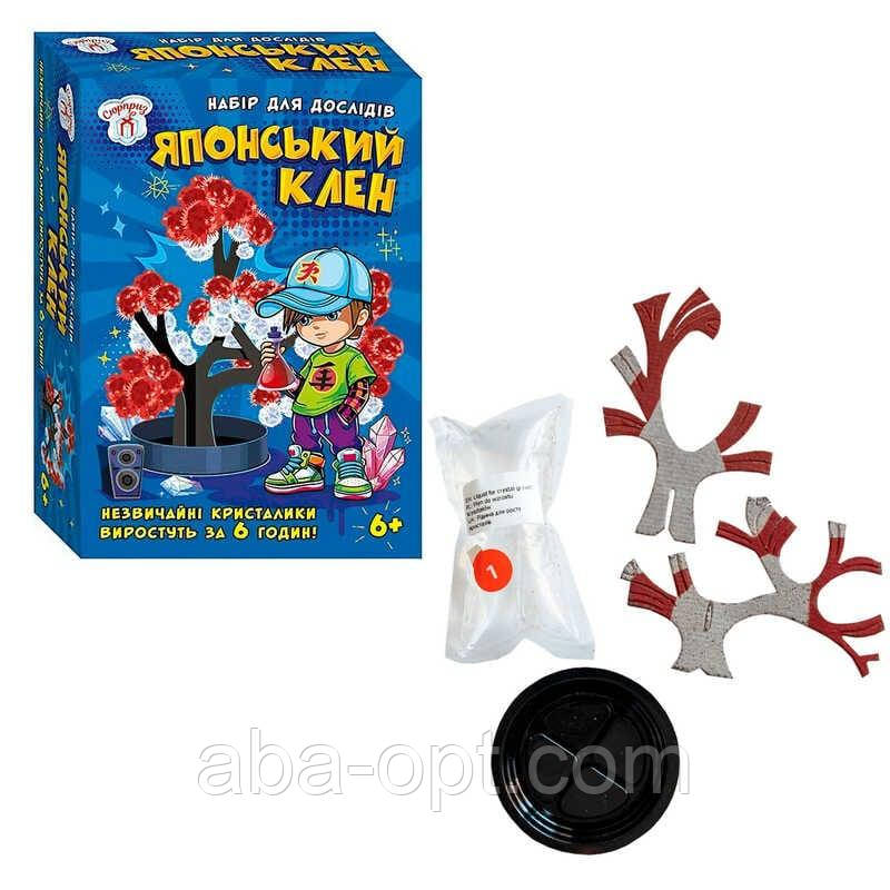 Гра Набір для експериментів "Японський клен" 10114184У (95) "Ранок", розчин, основа, в коробці, фото 1