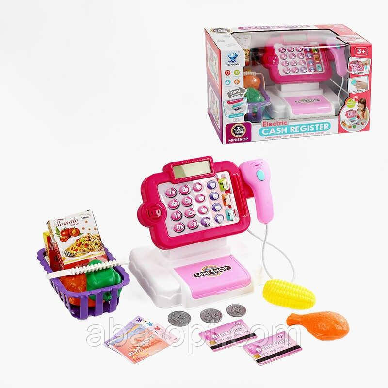 Касовий апарат 66101 (24/2) підсвічування сканера, звук, калькулятор, у коробці, фото 1
