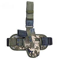 Кобура настегнова ТТ з платформою (oxford 600d, піксель)