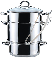 Соковарка Maestro Rainbow 8л MR 1030 надійний прилад для приготування натуральних соків із фруктів та ягід