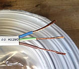 Провід ШВВП нг 3х1.5 мідний плоский негорючий, повноцінний Одеса ГОСТ (кратно 5м), фото 2