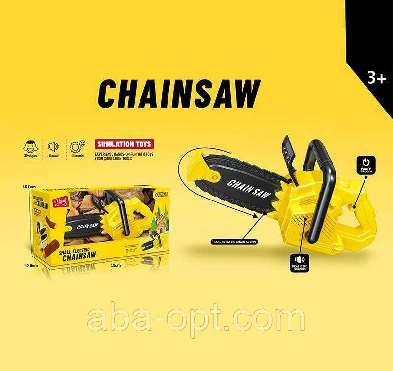 Пила T 2083 (36) на батарейках, звук, в коробці, фото 1