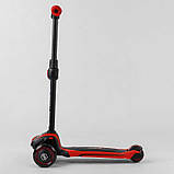 Самокат триколісний Best Scooter MX-40901 MAXI (4) алюмінієве кермо, 3 колеса PU зі світлом, d = 12 см, фото 3