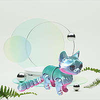 Іграшка  рухома антистрес Котик триколірний фігурка 15 см 3D-друк