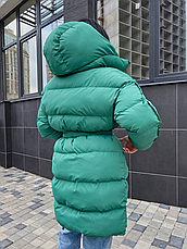 Пуховик жіночий зимовий аеропух | 42-46, 48-50 розмір, фото 4