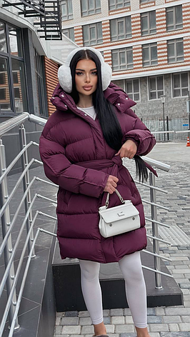 Пуховик жіночий зимовий аеропух | 42-46, 48-50 розмір, фото 1