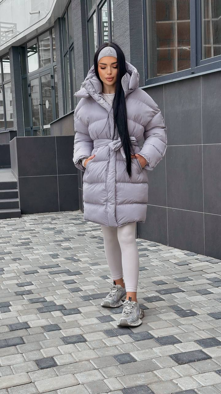 Пуховик жіночий зимовий аеропух | 42-46, 48-50 розмір