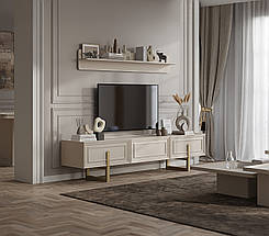 ТВ тумба сучасна світла 210 см Бланше, фото 3