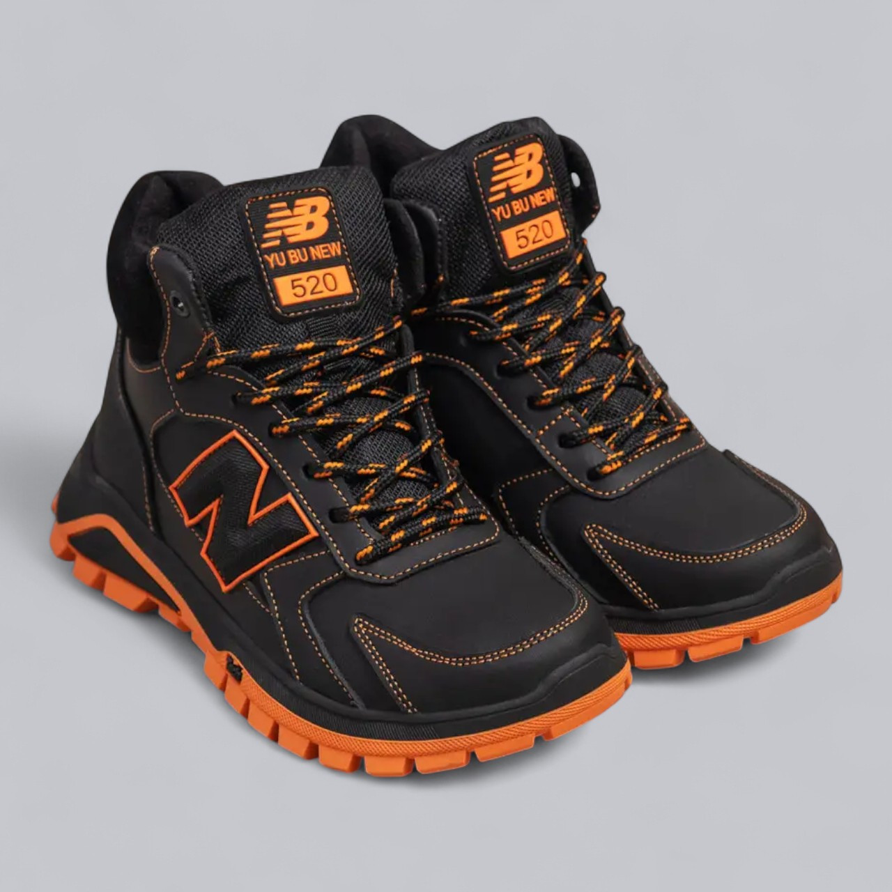 Підліткові зимові шкіряні черевики, кросівки на блискавці чорні з натуральної шкіри на хутрі для хлопчика підлітка, розмір 36-39, фото 1