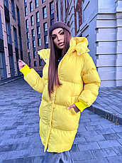 Пуховик жіночий зимовий аеропух | 42-46, 48-50, 52-54 розмір, фото 2